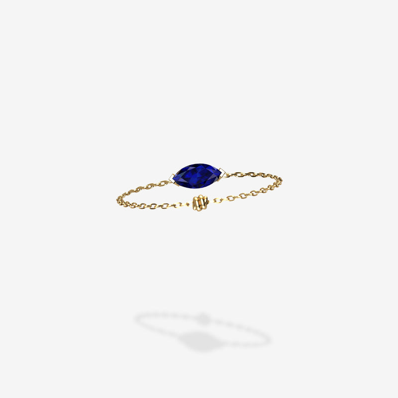 Cattina Ring - Blue Sapphire