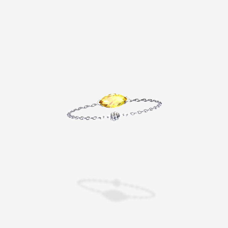 Cattina Ring - Yellow Sapphire