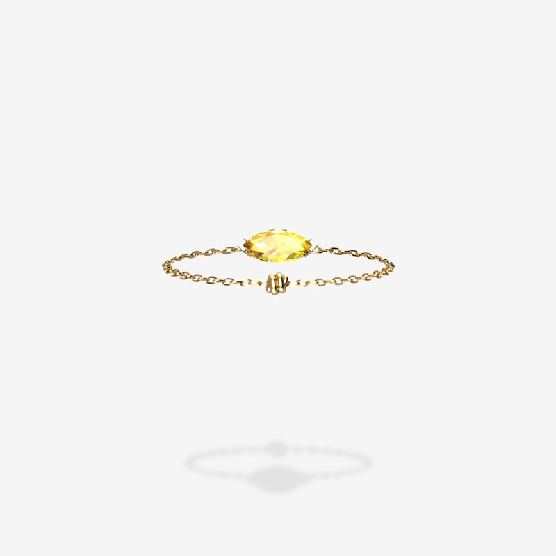 18K Yellow Gold-Marquee