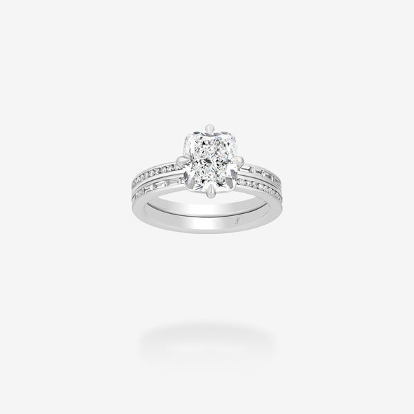 18K White Gold