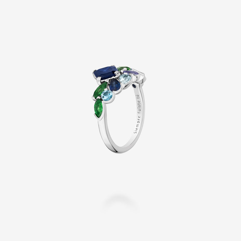 18K White Gold