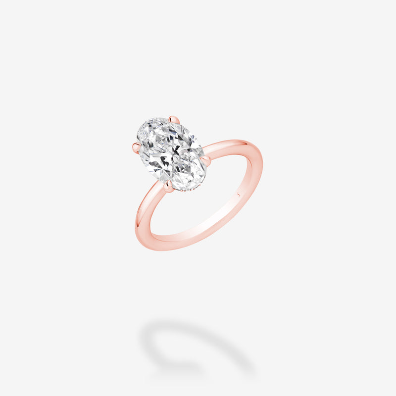 Glimpse of Aureole Milestone Ring