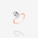 Glimpse of Aureole Milestone Ring