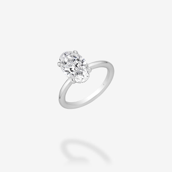 Glimpse of Aureole Milestone Ring