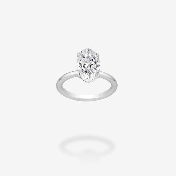 18K White Gold