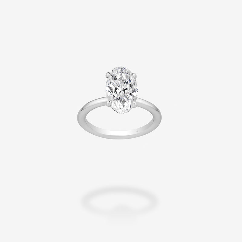 18K White Gold