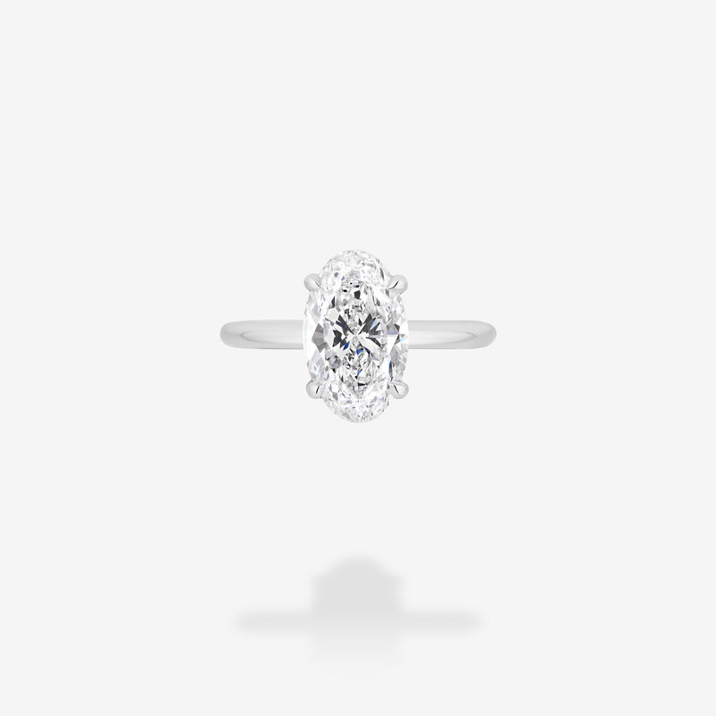 18K White Gold