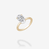 Glimpse of Aureole Milestone Ring