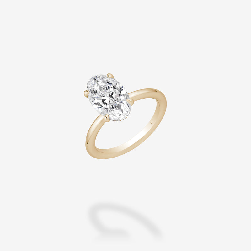 Glimpse of Aureole Milestone Ring