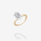 Glimpse of Aureole Milestone Ring
