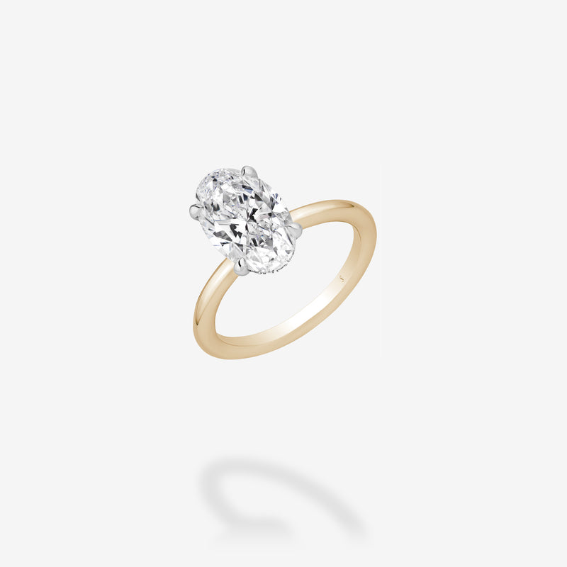 Glimpse of Aureole Milestone Ring