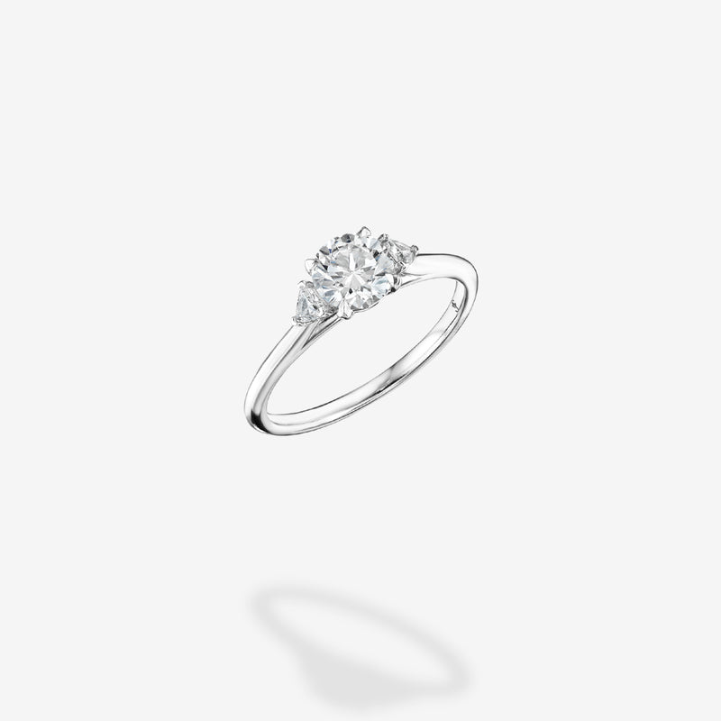 18K White Gold