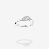 18K White Gold