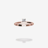 18K Rose Gold-Cushion