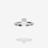 18K White Gold-Radiant