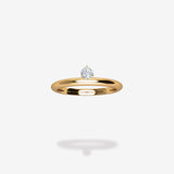 18K Yellow Gold-Round