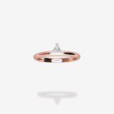 18K Rose Gold-Triangle