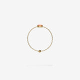 Cattina Ring - Orange Sapphire