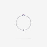 Cattina Ring - Purple Sapphire