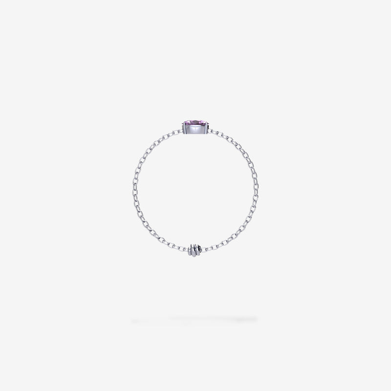Cattina Ring - Purple Sapphire