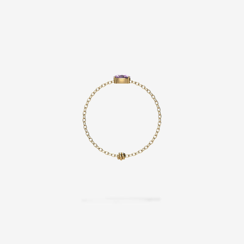 Cattina Ring - Purple Sapphire