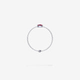 Cattina Ring - Ruby