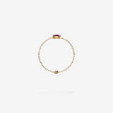 Cattina Ring - Ruby