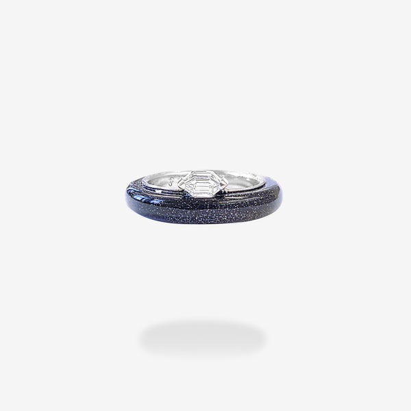 18K White Gold