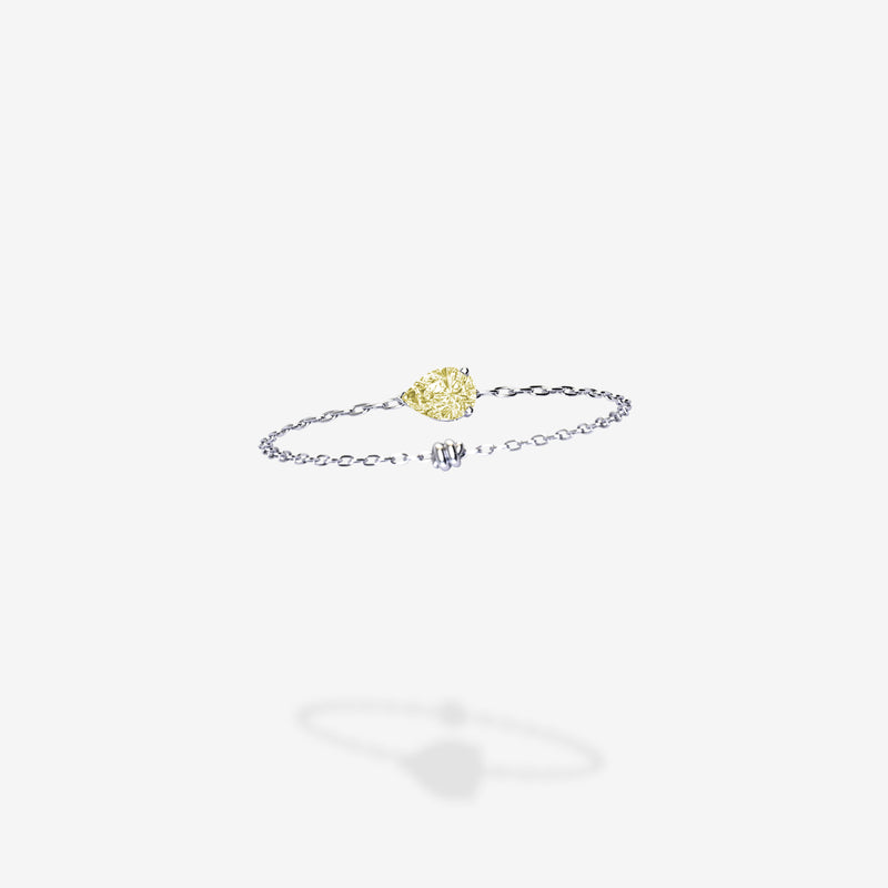 Cattina Ring - Canary Diamond