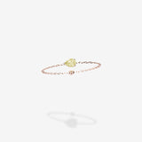 Cattina Ring - Canary Diamond