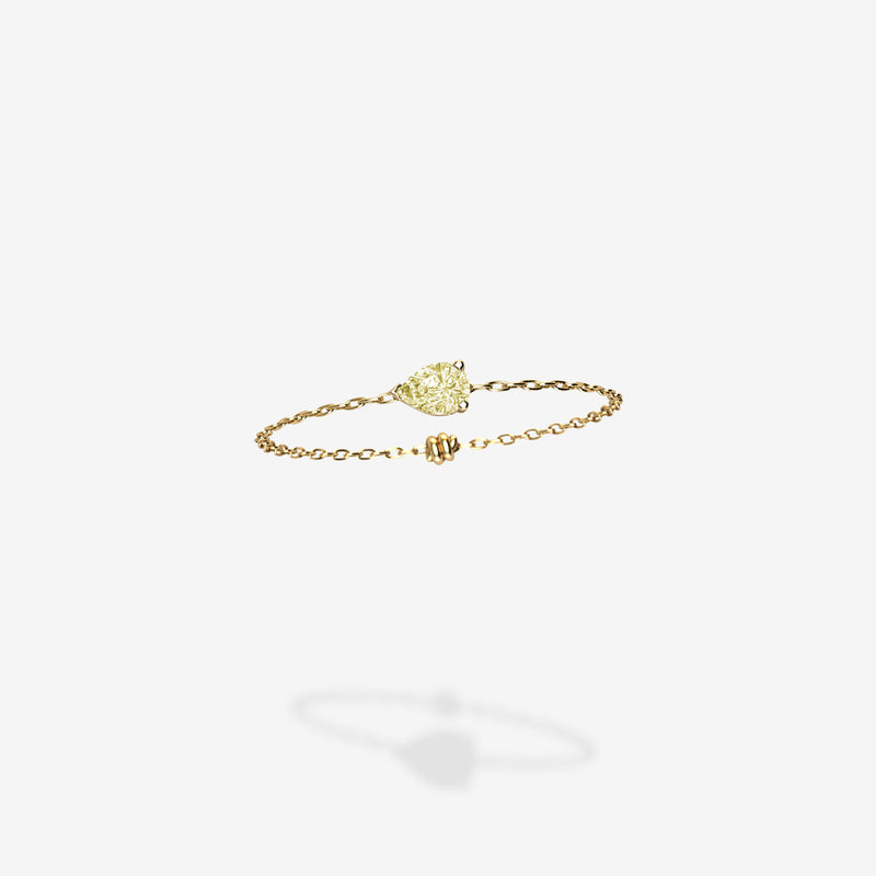 Cattina Ring - Canary Diamond