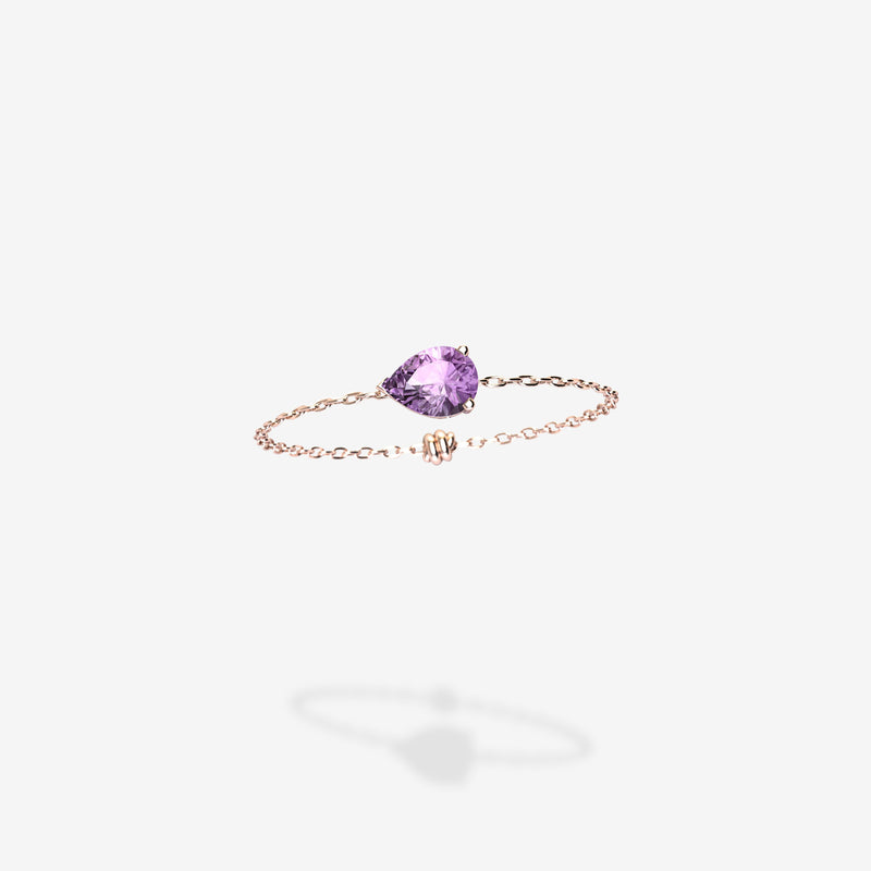Cattina Ring - Purple Sapphire