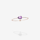 Cattina Ring - Purple Sapphire