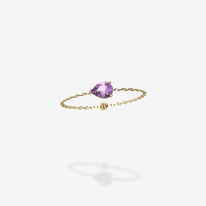Cattina Ring - Purple Sapphire