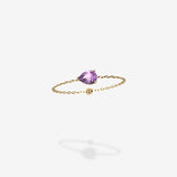 Cattina Ring - Purple Sapphire