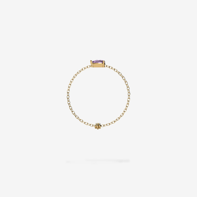 Cattina Ring - Purple Sapphire