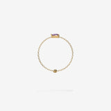 Cattina Ring - Purple Sapphire