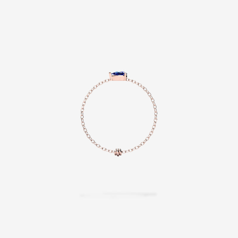 Cattina Ring - Blue Sapphire