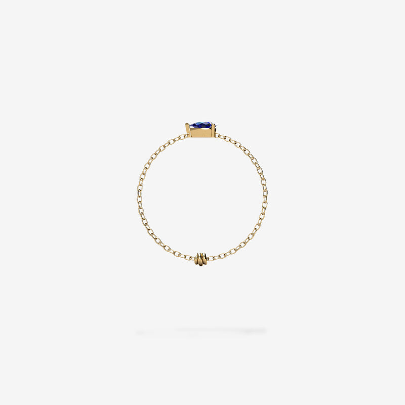Cattina Ring - Blue Sapphire