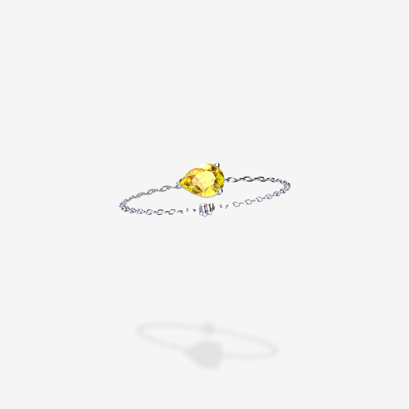 Cattina Ring - Yellow Sapphire