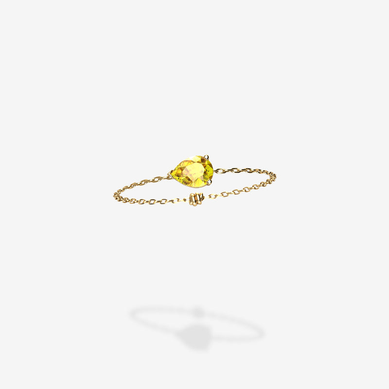 Cattina Ring - Yellow Sapphire