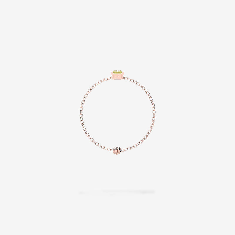Cattina Ring - Canary Diamond