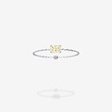 18K White Gold-Radiant