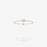 18K Rose Gold-Radiant