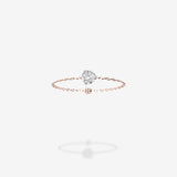 18K Rose Gold-Round
