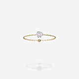 18K Yellow Gold-Round