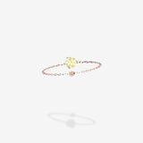 Cattina Ring - Canary Diamond