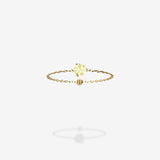 18K Yellow Gold-Round