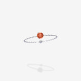 Cattina Ring - Orange Sapphire