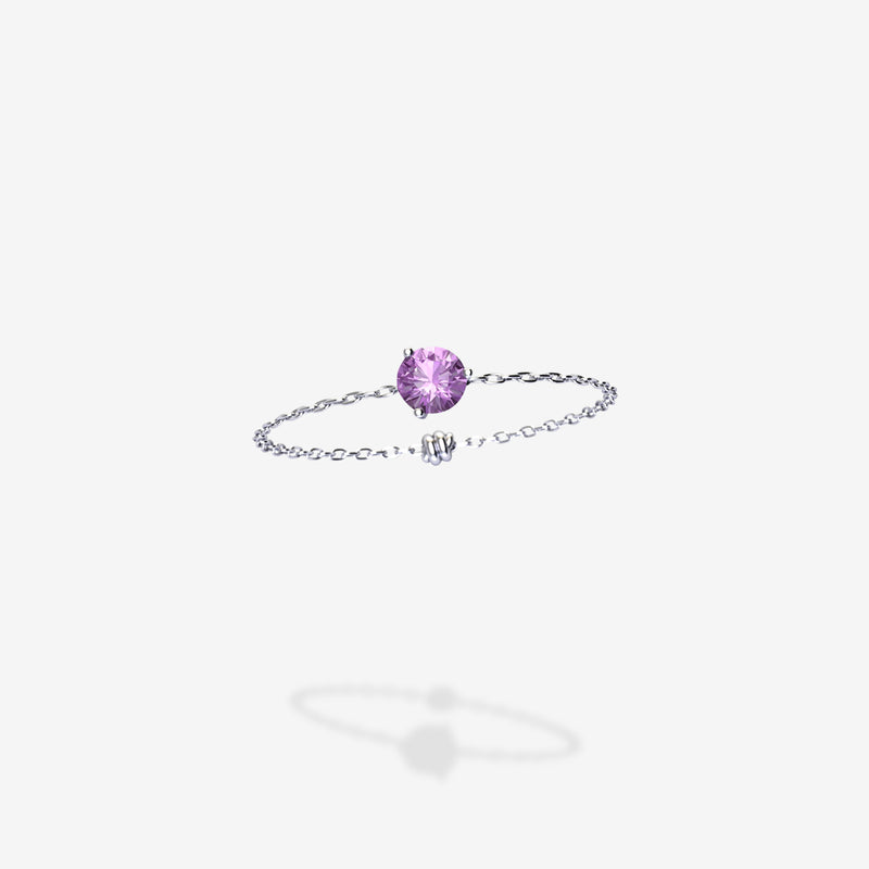 Cattina Ring - Purple Sapphire